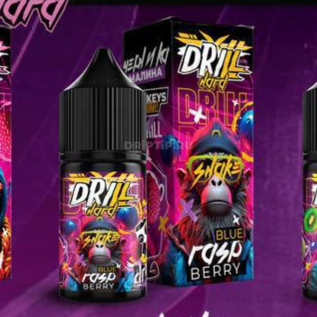 Жидкость Drill Salt - Черника Малина Жидкость Drill Salt - Черника Малина
