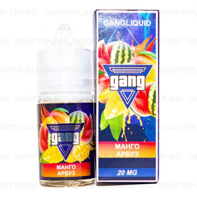 Жидкость Gang Salt - Манго Арбуз 