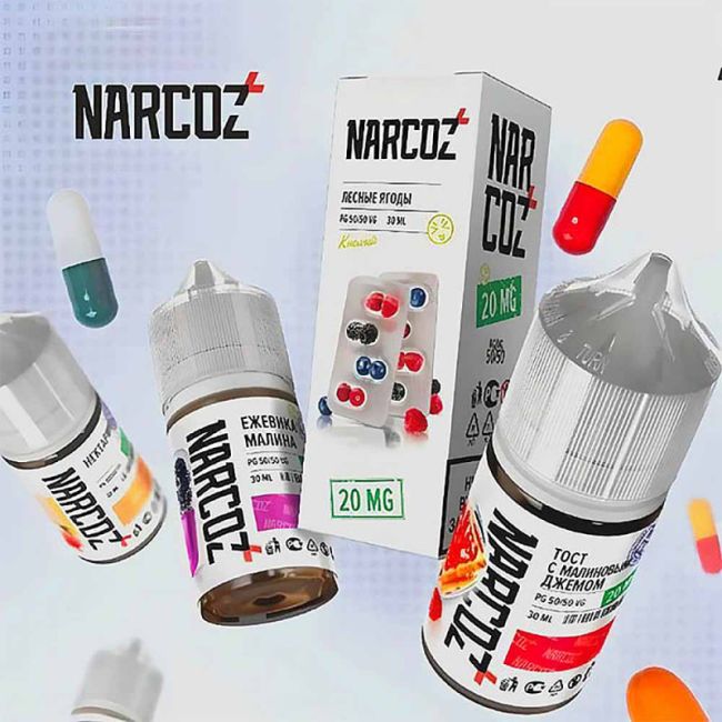 Жидкость Narcoz Salt - Грейпфрутовый смузи Жидкость Narcoz Salt - Грейпфрутовый смузи
