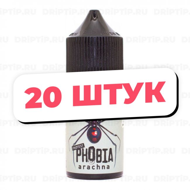 Phobia Salt - Arachna (20 штук / упаковка) Срок годности до 12.2025 Phobia Salt - Arachna (20 штук / упаковка) Срок годности до 12.2025