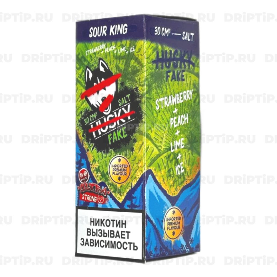 Жидкость Husky Import Fake Salt - Sour King