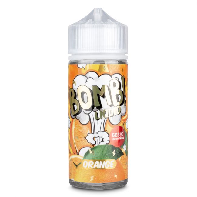 BOMB! Liquid Orange 0mg 120ml + никобустер BOMB! Liquid Orange 0mg 120ml + никобустер