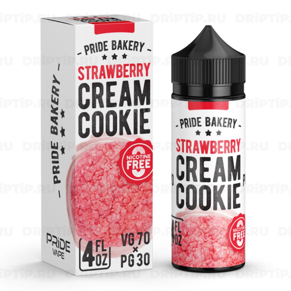 Жидкость Cream Cookie - Strawberry