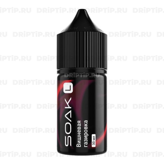 Жидкость Soak L Salt - Вишнёвая Газировка Жидкость Soak L Salt - Вишнёвая Газировка