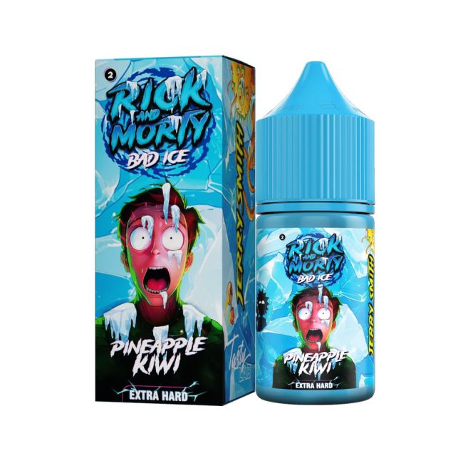 Жидкость Rick and Morty Salt Bad Ice - Ананас Киви 