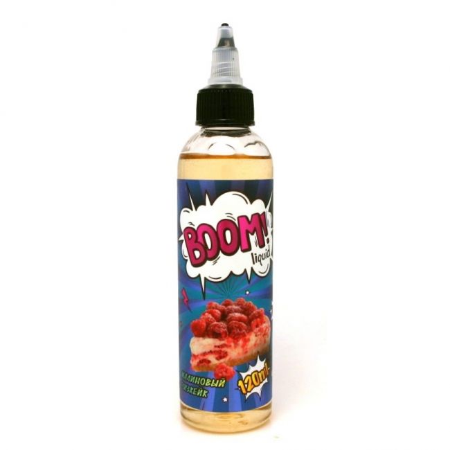 Boom! Малиновый чизкейк 3 mg, 120 ml