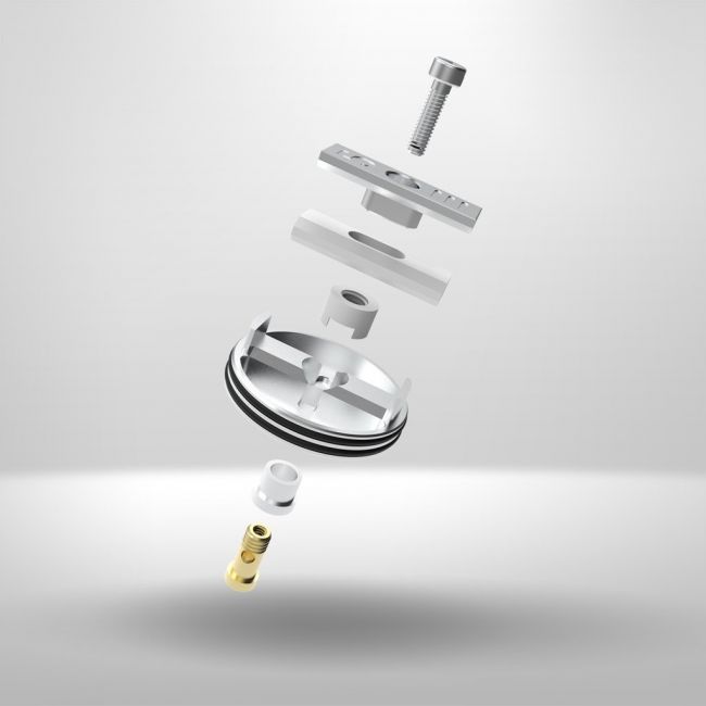 Дрипка District F5VE Layercake RDA (клон) Черный Дрипка District F5VE Layercake RDA (клон) Черный