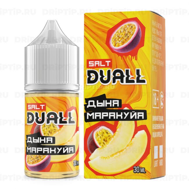 Жидкость Duall Salt - Дыня Маракуйя Жидкость Duall Salt - Дыня Маракуйя