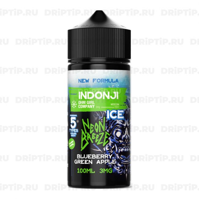 Жидкость Indonji Ice - Neon Breeze Жидкость Indonji Ice - Neon Breeze
