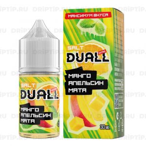 Duall Salt Extra - Манго Апельсин Мята Duall Salt Extra - Манго Апельсин Мята