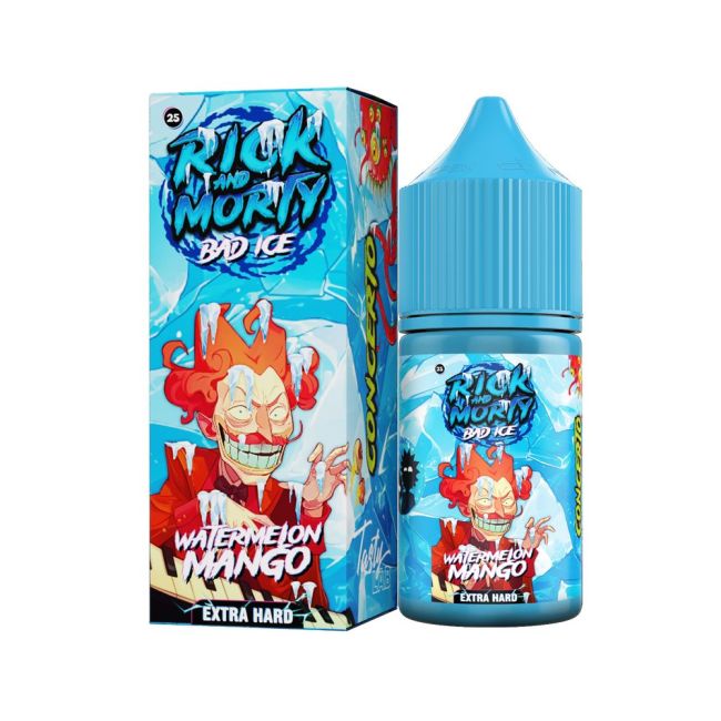 Жидкость Rick and Morty Salt Bad Ice - Арбуз Манго Жидкость Rick and Morty Salt Bad Ice - Арбуз Манго