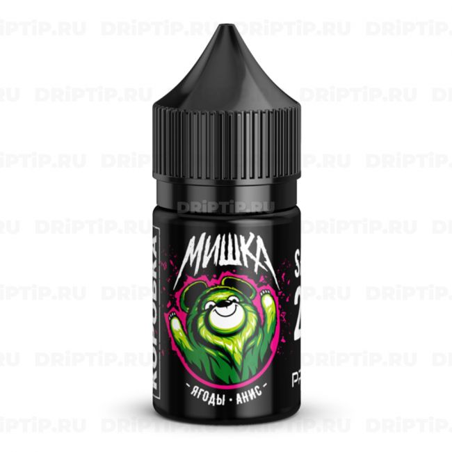 Жидкость Мишка Salt - Ягоды анис Жидкость Мишка Salt - Ягоды анис