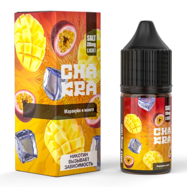 Жидкость Chakra Salt - Маракуйя и манго Жидкость Chakra Salt - Маракуйя и манго