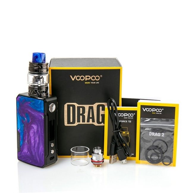 VOOPOO Drag 2 Kit 177W с баком Uforce T2