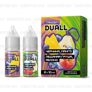 Duall Tandem Salt - Черника Манго и Ледяная Груша Яблоко Duall Tandem Salt - Черника Манго и Ледяная Груша Яблоко