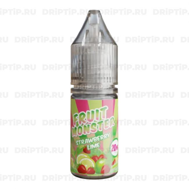 Жидкость Fruit Monster Salt - Strawberry Lime 10ml 