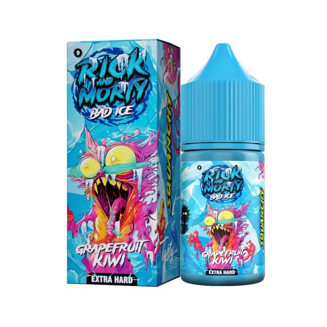 Жидкость Rick and Morty Salt Bad Ice - Грейпфрут Киви 