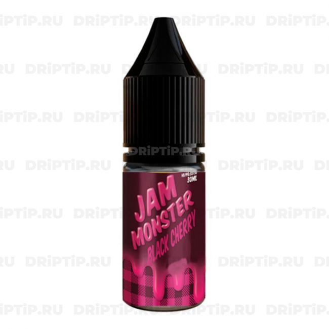 Жидкость Jam Monster Salt - Black Cherry 10ml 
