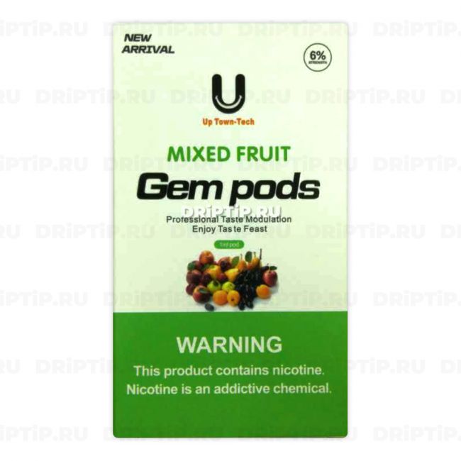 Gem Pods for Juul - Фруктовый микс (Mixed Fruit) Gem Pods for Juul - Фруктовый микс (Mixed Fruit)