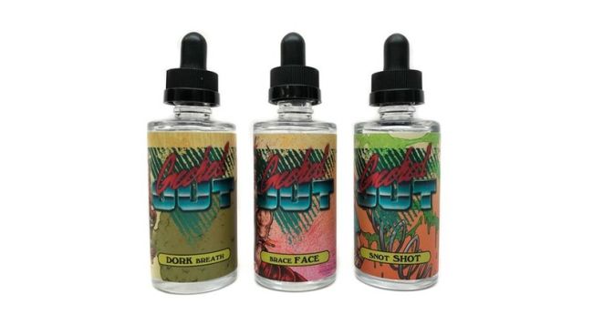 Geeked Out Brace Face 3mg, 60ml Geeked Out Brace Face 3mg, 60ml