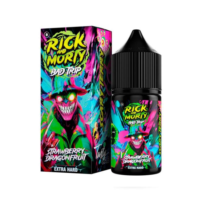 Жидкость Rick And Morty Bad Trip - Земляника Драгонфрут Жидкость Rick And Morty Bad Trip - Земляника Драгонфрут