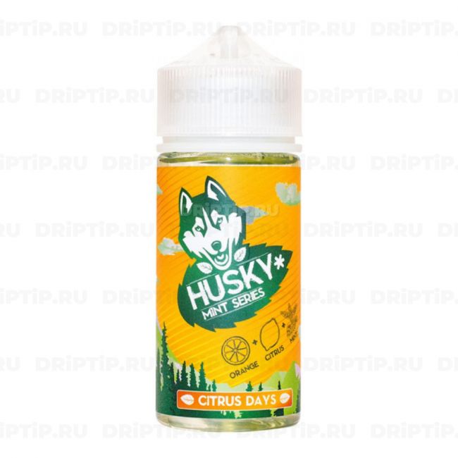 Жидкость Husky Mint Series - Citrus Days Жидкость Husky Mint Series - Citrus Days