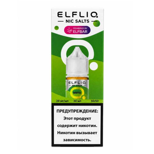 Жидкость ElfLiq Salt - Мята 
