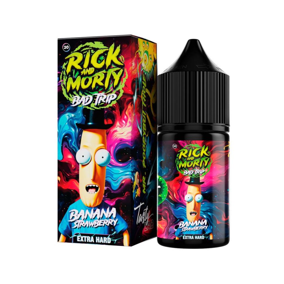 Жидкость Rick And Morty Bad Trip - Клубника Банан
