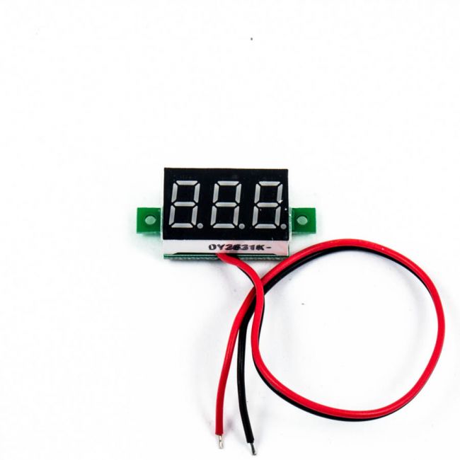 Вольтметр LED-модуль