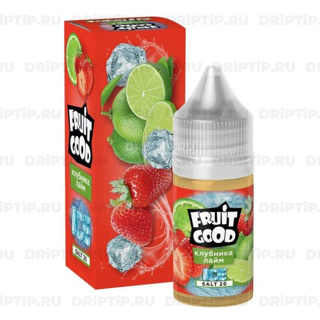 Жидкость Fruit Good Ice Salt - Клубника-Лайм 