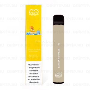 Одноразовая электронная сигарета Puff Bar Plus - Banana Ice Cream