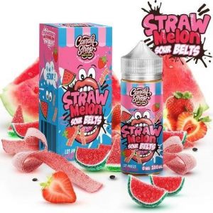 CANDY SHOP Straw Melon Sour Belts 3mg, 100ml