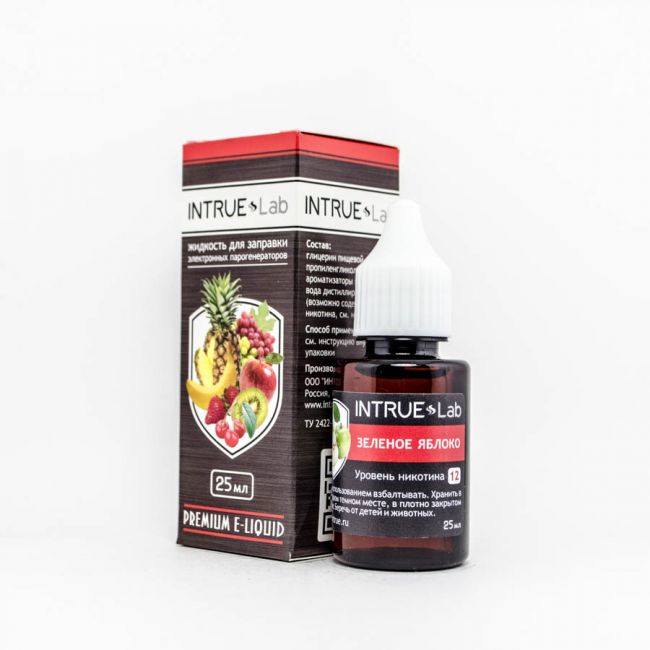INTRUE Lab Зеленое яблоко 25 мл