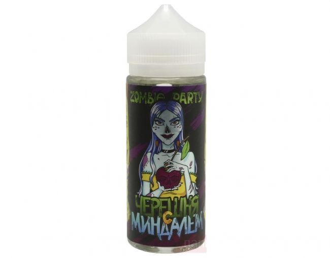 Жидкость Zombie Party Черешня с Миндалем 3mg, 120ml Жидкость Zombie Party Черешня с Миндалем 3mg, 120ml