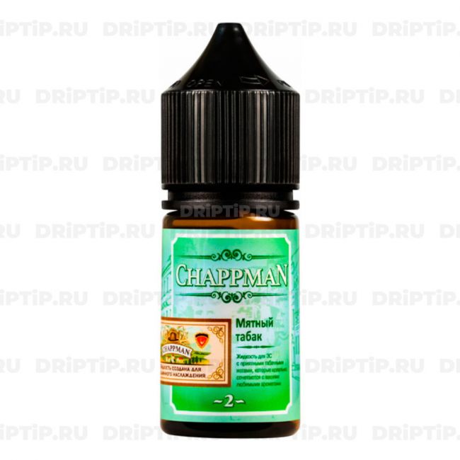 Жидкость Chappman Salt - Мятный табак Жидкость Chappman Salt - Мятный табак