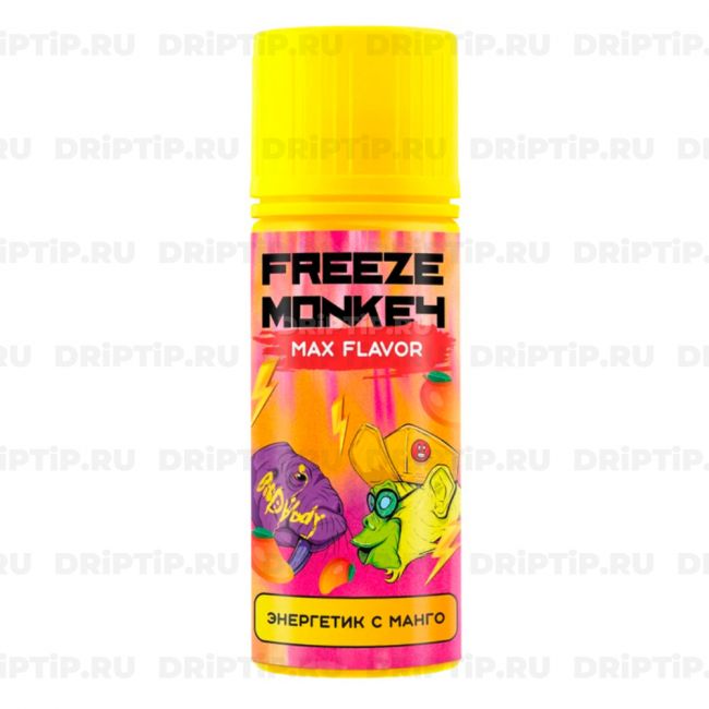 Freeze Monkey Max Flavor - Энергетик с Манго Freeze Monkey Max Flavor - Энергетик с Манго