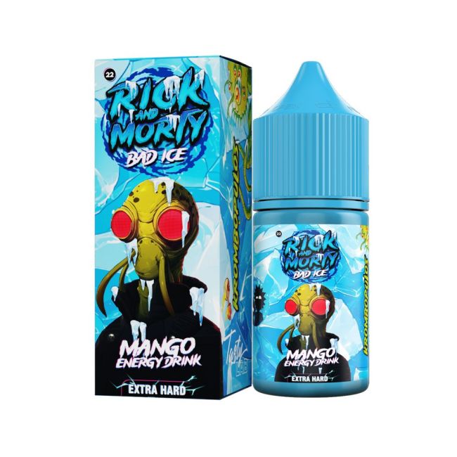 Жидкость Rick and Morty Salt Bad Ice - Манговый Энергетик 