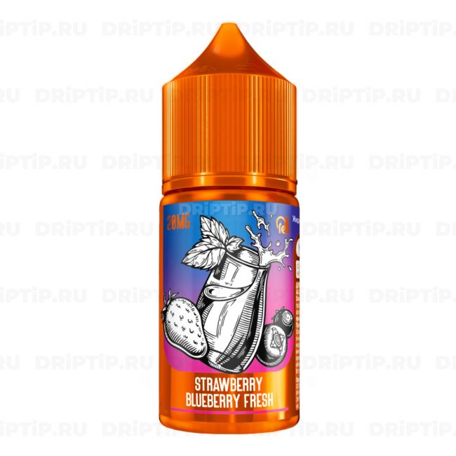 Жидкость RELL Salt - Strawberry Blueberry Fresh 