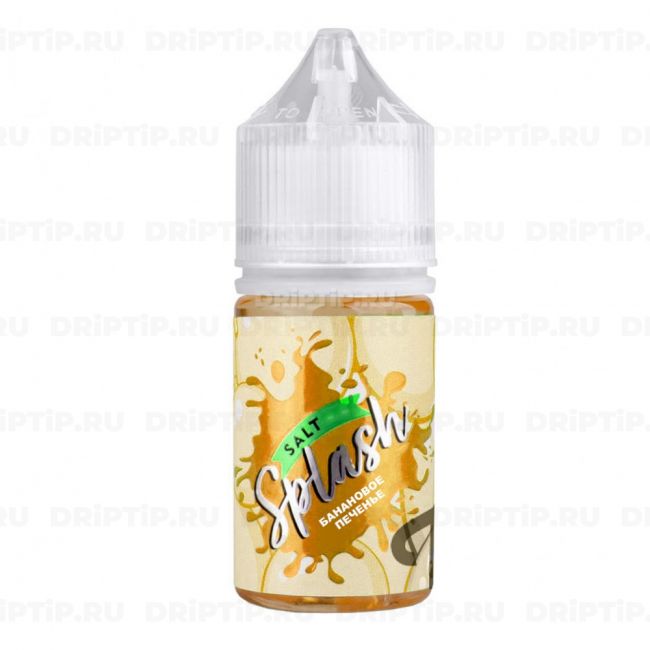 Жидкость Splash Pod - Банановое печенье Жидкость Splash Pod - Банановое печенье