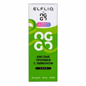 ElfLiq X Oggo Sour Salt - Кислые Тропики с Лимоном