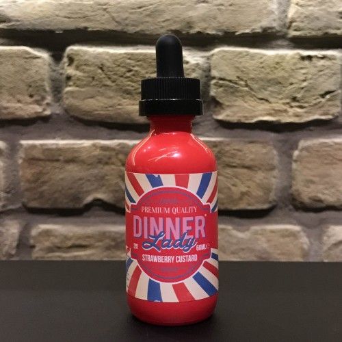 DINNER LADY Strawberry Cust 3mg 60ml DINNER LADY Strawberry Cust 3mg 60ml