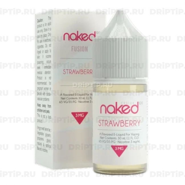Жидкость Naked 100 Fusion - Strawberry Жидкость Naked 100 Fusion - Strawberry