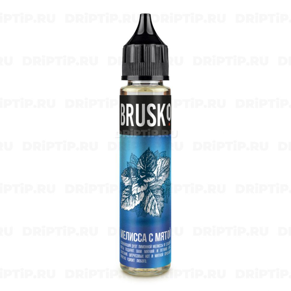 Жидкость Brusko Classic Nic - Мелисса с мятой