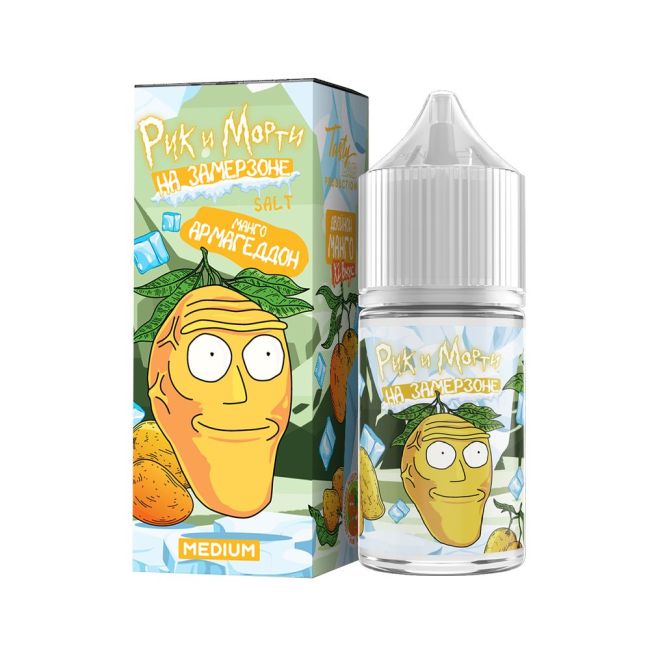 Жидкость Rick And Morty На Замерзоне - Двойное Манго Жидкость Rick And Morty На Замерзоне - Двойное Манго