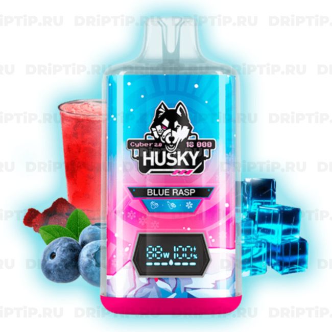 Husky Cyber 2.0 18000 - Blue Rasp Husky Cyber 2.0 18000 - Blue Rasp