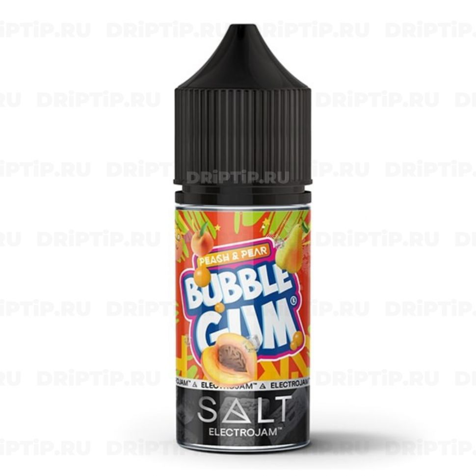 Жидкость Electro Jam Salt - Peach & Pear Bubblegum