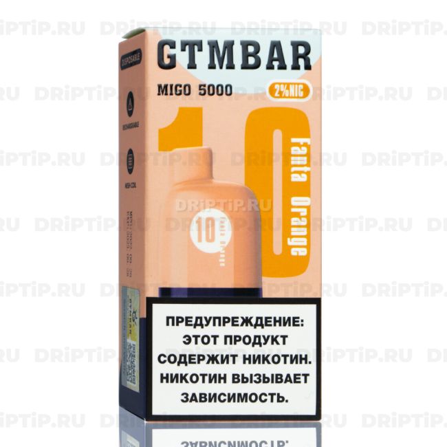 GTM BAR Migo 5000 - Fanta Orange GTM BAR Migo 5000 - Fanta Orange