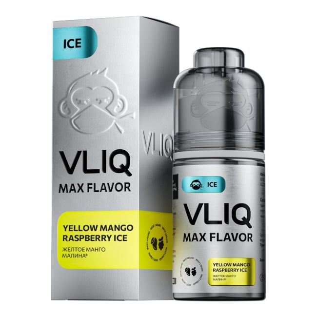 Жидкость Max Flavor Ice Salt - Желтое Манго с Малиной Жидкость Max Flavor Ice Salt - Желтое Манго с Малиной