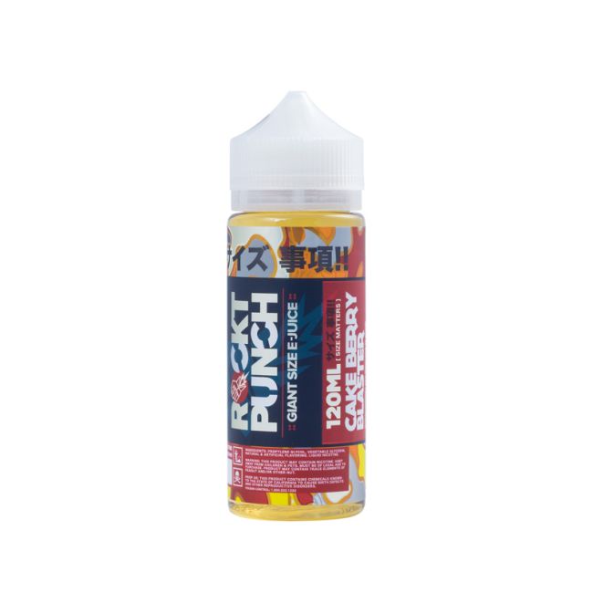 ROCKT PUNCH Cake Berry Blaster 3mg, 120ml ROCKT PUNCH Cake Berry Blaster 3mg, 120ml