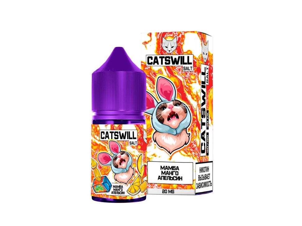 Жидкость Catswill Salt - Мамба Манго-Апельсин
